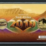 Südafrika 2010 Gedenkset "Johannesburg" Medaille und Münze in Hartbox