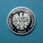 2008 Medaille GORCH FOCK, versilbert PP