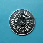 1986 Medaille Daimler-Benz 100 Jahre Automobil, Feinsilber PP