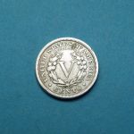 USA 1900 5 Cents V im Kranz (Liberty Head Nickel)