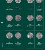 Safe Premium Münzalbum für 20 Mark DDR-Gedenkmünzen mit 4 Blättern Nr. 7412 Neu