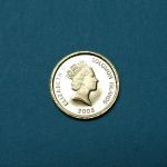 Solomon Islands 2005 10 Dollars JOHN LENNON, Feingold PP