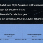 Michel Katalog Flugzeuge - Ganze Welt 1. Auflage M110 Neu