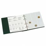 Leuchtturm Münzalbum Numis grün, mit 5 Hüllen 300115 Neu