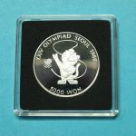 Korea 1988 500 Won Olympiade Seoul Maskottchen Silber PP