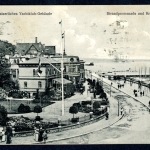 AK Kiel 1920 Strandpromenade und Kriegshafen, Yachtclub