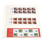 Schaubek Blankoblätter gelblich-weiß 3 Taschen, 10 Blatt SBL10-10 Neu