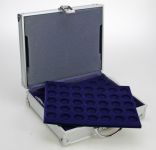Safe Alu-Münzkoffer für 2 Euro-Münzen ohne Kapseln (210 St.) Nr. 174 Neu