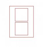 Lindner D-Box Dunkelrot Rauchglas 2852 Neu