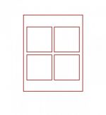 Lindner D-Box Hellrot Standard 2804 Neu