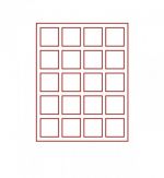 Lindner D-Box Hellrot Standard 2820 Neu