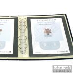 Schaubek Ringbinder "TOP" in blau mit 10 Hüllen Neu