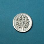 Kaiserreich 1876 A 10 Pfennig CuNi kleiner Adler