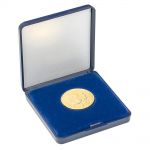 Lindner Münzetui blaue Velourseinlage für Münzen bis Außen-Ø 31mm 2029-031 Neu