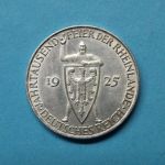 Deutsches Reich 1925 D 5 Mark Rheinlande ST