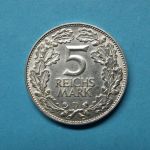 Deutsches Reich 1925 D 5 Mark Rheinlande ST
