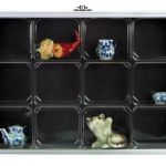 Safe Sammelvitrine "Alu" im Compact-Format mit 12 Fächern Nr. 5616 Neu