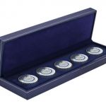 Safe Münzetui für 5 Münzen bis zu 55 mm Ø Nr. 7918 Neu