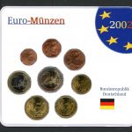 Deutschland/ BRD 2002 KMS/ Kursmünzensatz im Blister unzirkuliert