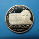 Gigant Prägung 2017 Frank-Walter Steinmeier, vergoldet PP