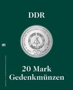 Safe Premium Münzalbum für 10 Mark DDR-Gedenkmünzen mit 4 Blättern Nr. 7411 Neu