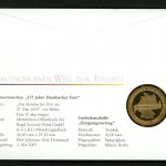 BRD 2010 Tombak Medaille "Römische Verträge" im Numisbrief PP