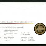 BRD 2010 Tombak Medaille "Währungsunion" im Numisbrief PP