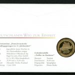 BRD 2010 Tombak Medaille "Mit Gorbatschow im Kaukasus" im Numisbrief PP
