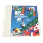 Schaubek Blankoblätter gelblich-weiß 1 Tasche, 5 Blatt SBL03-5 Neu