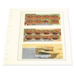 Schaubek Blankoblätter gelblich-weiß 3 Taschen, 5 Blatt SBL09-5 Neu
