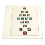 Schaubek Blankoblätter gelblich-weiß 8 Taschen, 5 Blatt SBL17-5 Neu