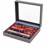 Lindner Sammelkassette NERA VARIUS PLUS mit hellrotem Einsatz 2369-2403E Neu