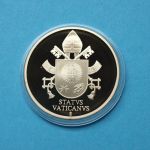 Vatikan Medaille Das Leben des Papst Franziskus in Farbe PP