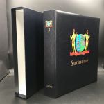 DAVO Vordrucke Surinam Rep. 1990-08 LUXUS im Binder mit Kassette neuwertig