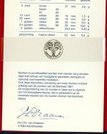 Niederlande 1989 KMS/ Kursmünzensatz im Folder PP