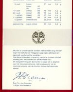 Niederlande 1992 KMS/ Kursmünzensatz im Folder PP