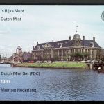 Niederlande 1987 KMS/ Kursmünzensatz im Folder ST