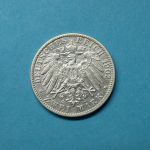 Hamburg 1902 2 Mark Stadtwappen vz-st