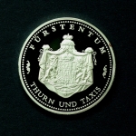 Medaille Thurn und Taxis Franz von Taxis, versilbert PP