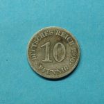 Deutsches Reich 1900 E 10 Pfennig großer Adler