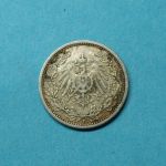 Deutsches Reich 1906 F 1/2 Mark Silber