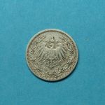Deutsches Reich 1905 J 1/2 Mark Silber