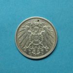 Deutsches Reich 1907 A 1 Mark großer Adler Silber