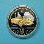 Palau 2012 5 Dollars Automobile Mercedes-Benz 300 SL Roadster PP
