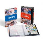 Leuchtturm Einsteckbuch STAMPS DIN A4, 32 schwarze Seiten 361242 Neu