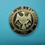 Gigantenprägung 2012 Replik "Brasher Doublon 1787" vergoldet PP