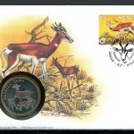 Senegal 1986 Numisbrief Medaille Dama Gazelle, 30 Jahre WWF unzirkuliert