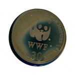 Malawi 1987 Numisbrief Medaille Kranich 30 Jahre WWF, CuNi PP