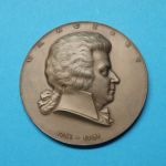 Bronzemedaille Wolfgang A. Mozart