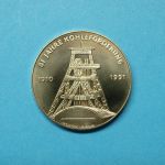 Medaille Schachtanlage Victoria 12, Lünen, 80 Jahre Kohleförderung vz